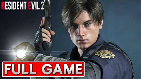 resident evil 2 remake walkthrough leon.